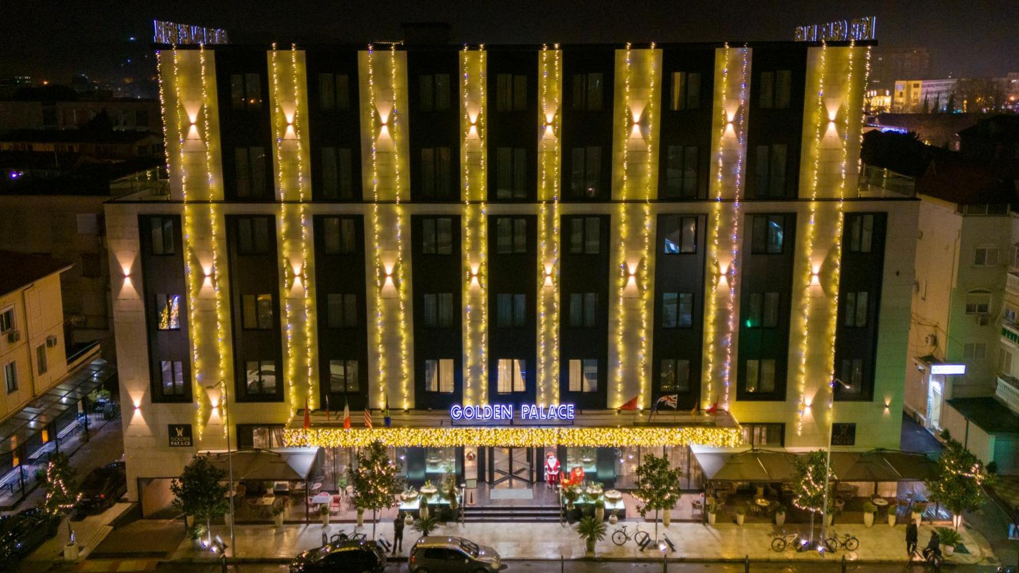 Hotel Golden Palace Shkodër 外观 照片